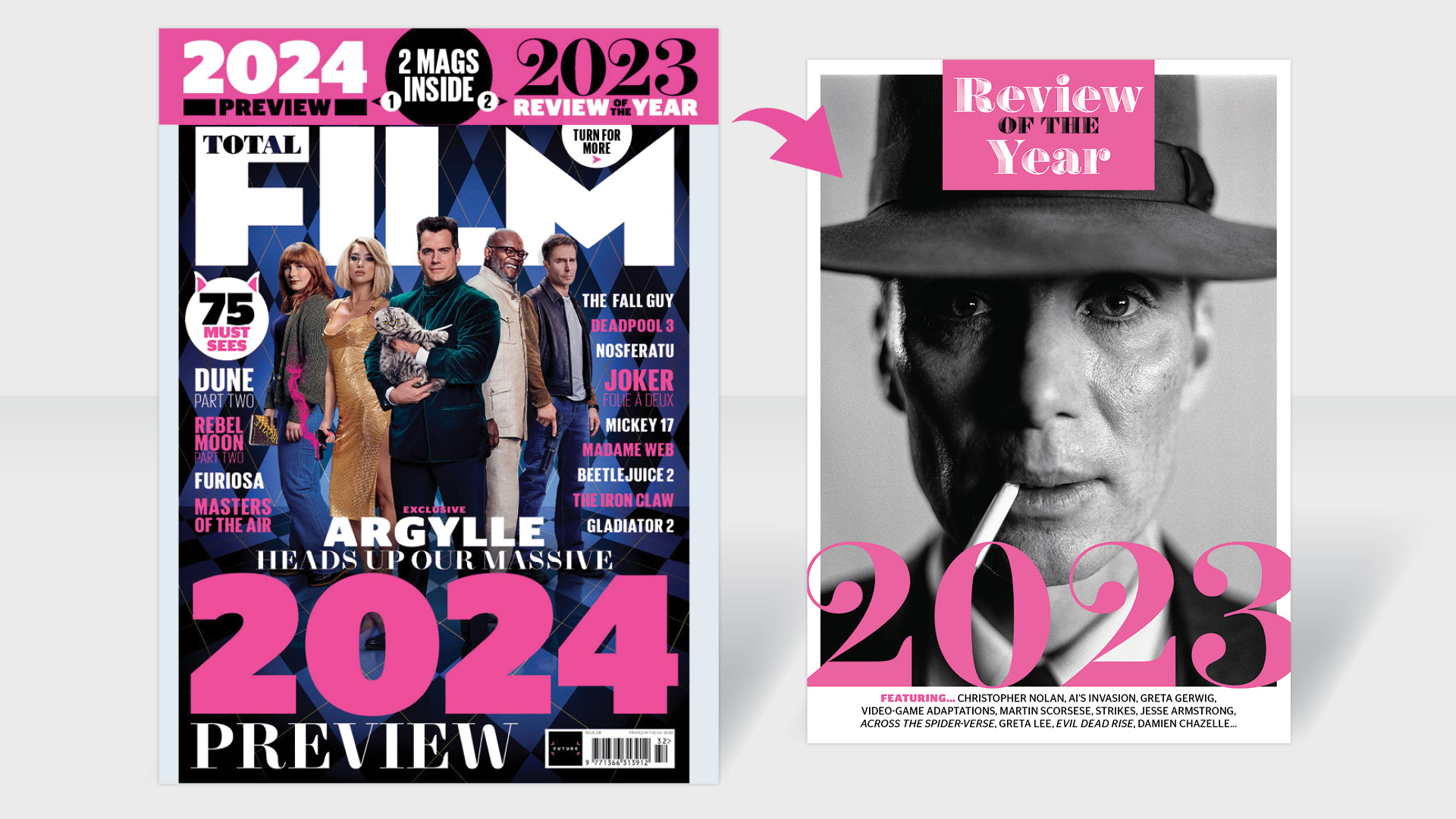 Total Film's 2024 Preview and Review of the Year 2023