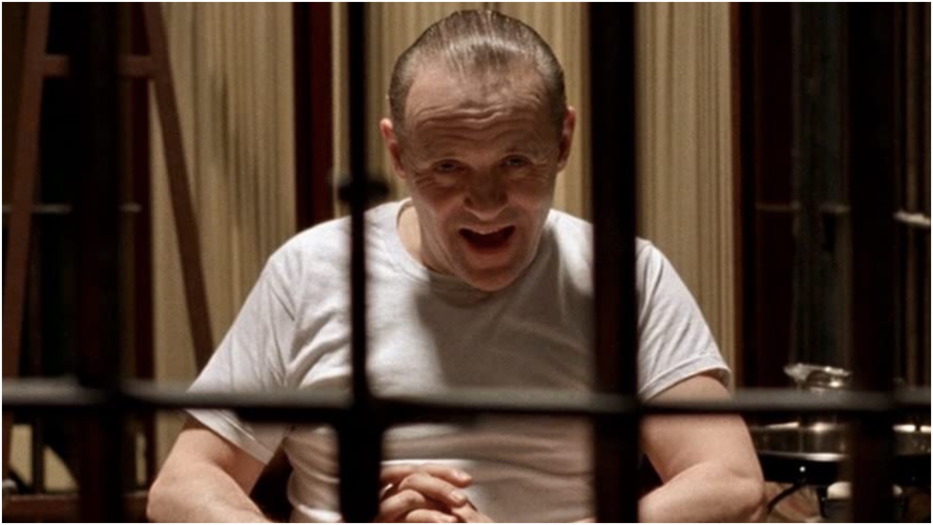Anthony Hopkins em The Silence of the Lambs