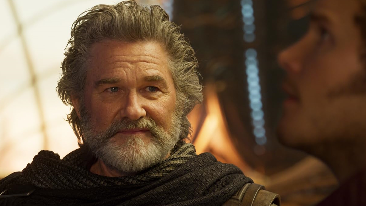 Kurt Russell encontra-se com Star-Lord em Guardians of the Galaxy Vol. 2