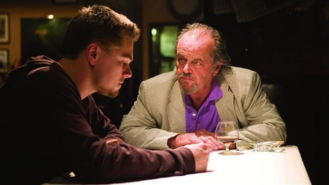 Leonardo DiCaprio i Jack Nicholson w The Departed