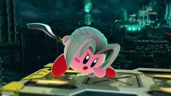 Kirby como Sephiroth