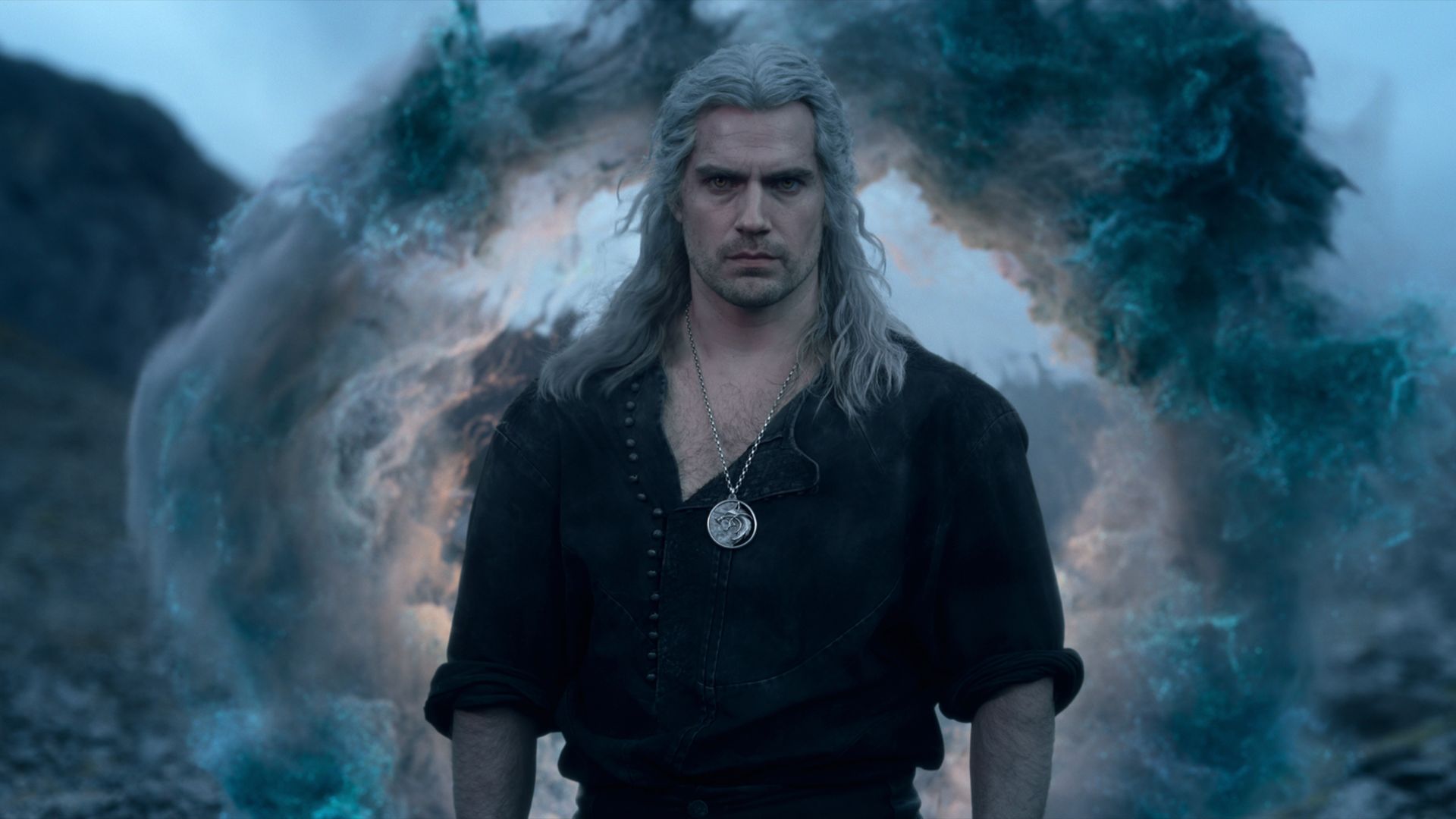 Henry Cavill in The Witcher stagione 3