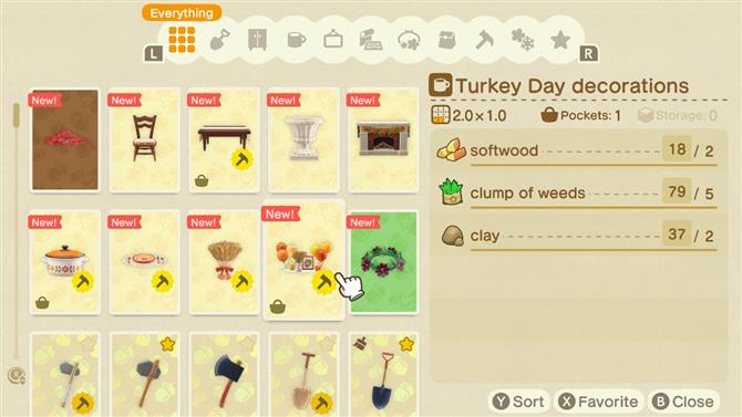 Animal Crossing Turkey Day
