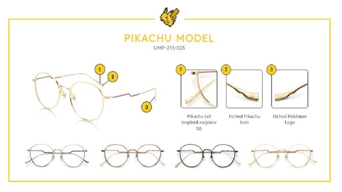 Óculos pikachu