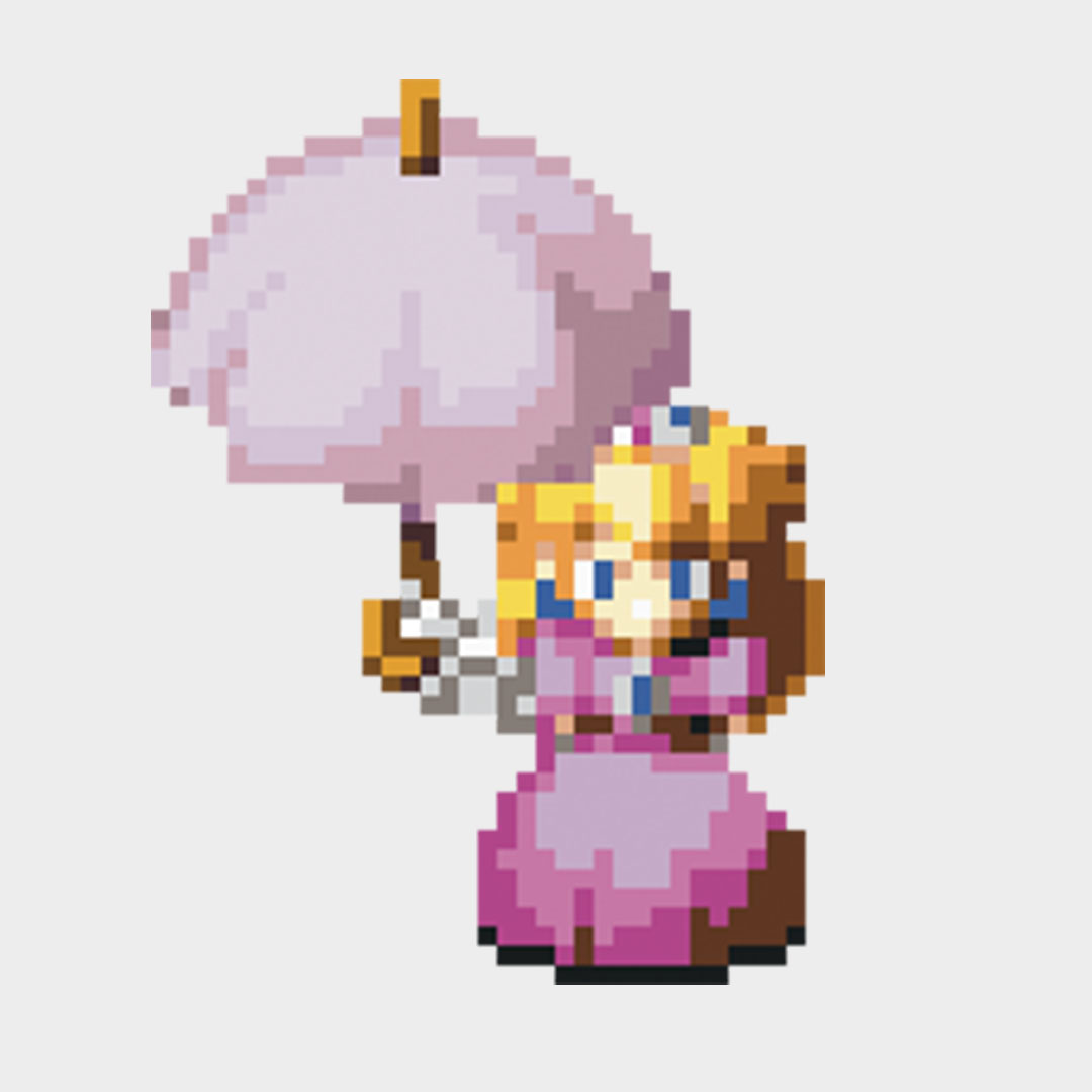 الأميرة الخوخ في Super Mario RPG