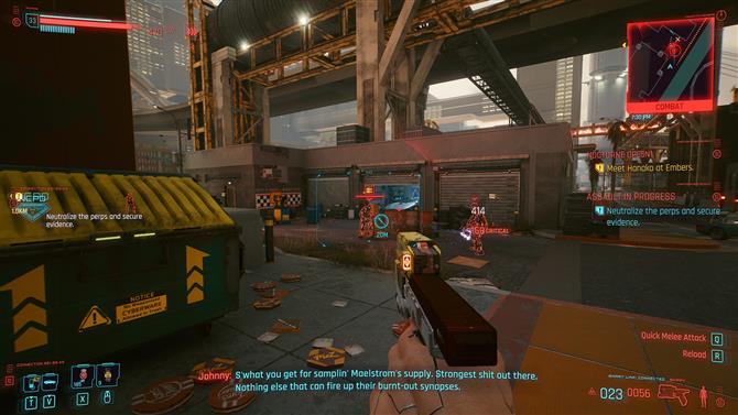 Armas Cyberpunk 2077