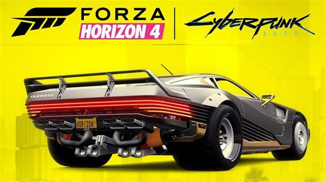 Samochód Cyberpunk 2077 jest już dostępny za darmo w Forza