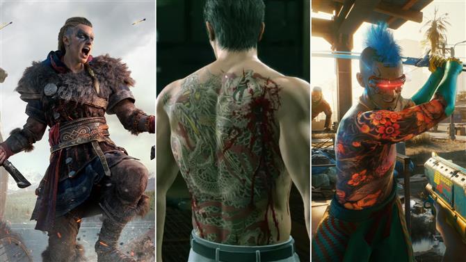 Cómo Assassin's Creed Valhalla, Cyberpunk 2077 y Yakuza establecen nuevos  estándares para los tatuajes en el juego - Los juegos, películas, tv que  amas.
