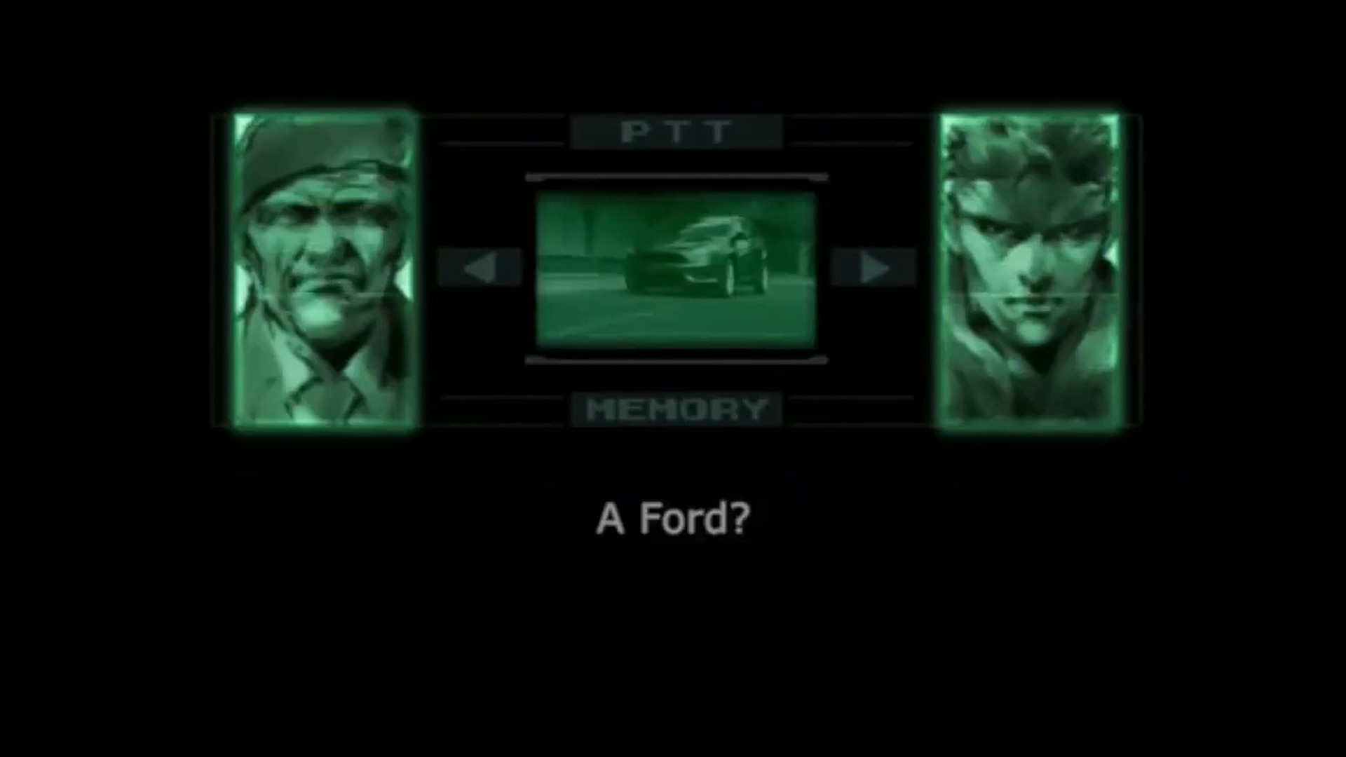 Metal Gear Solid Ford Focus SE إعلان