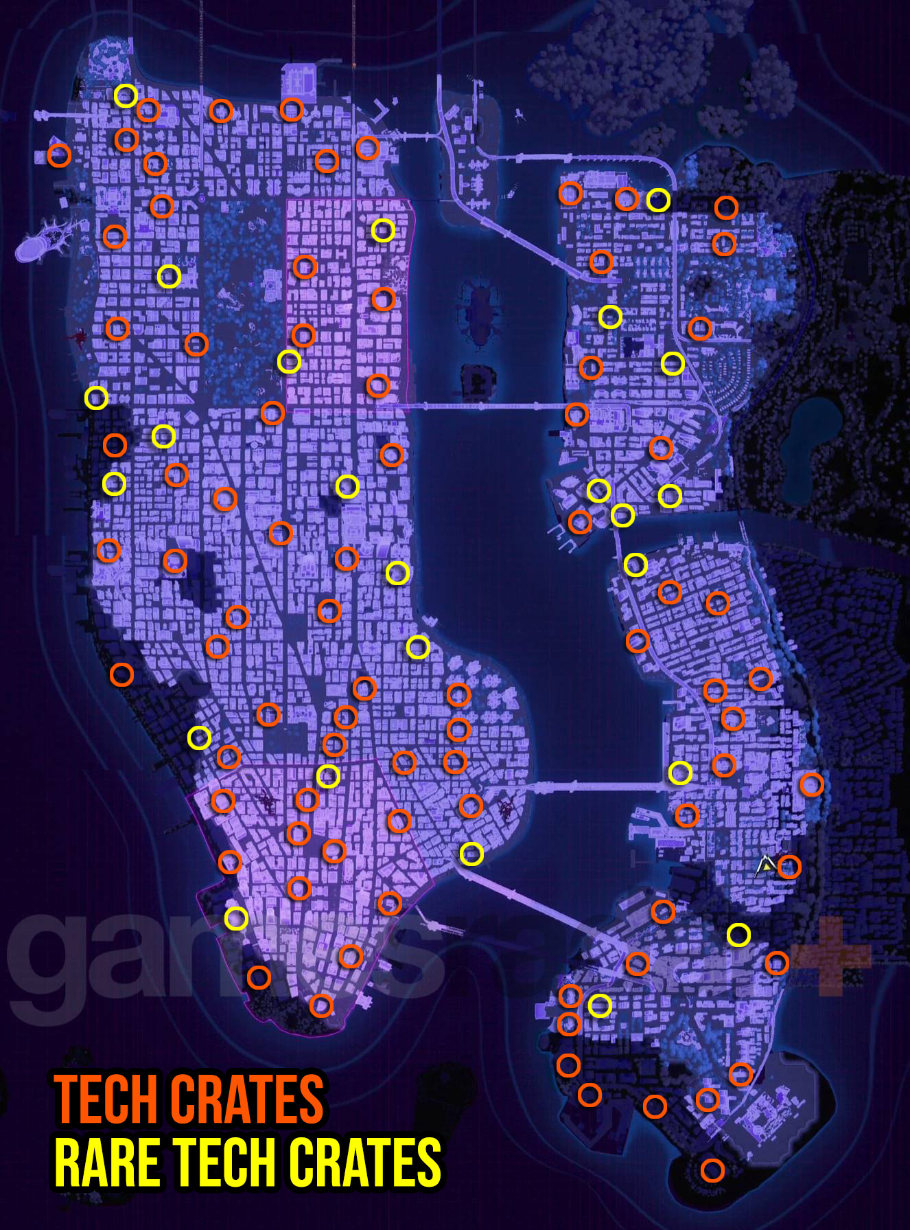 Mappa delle ubicazioni delle casse tecniche di Spider-Man 2