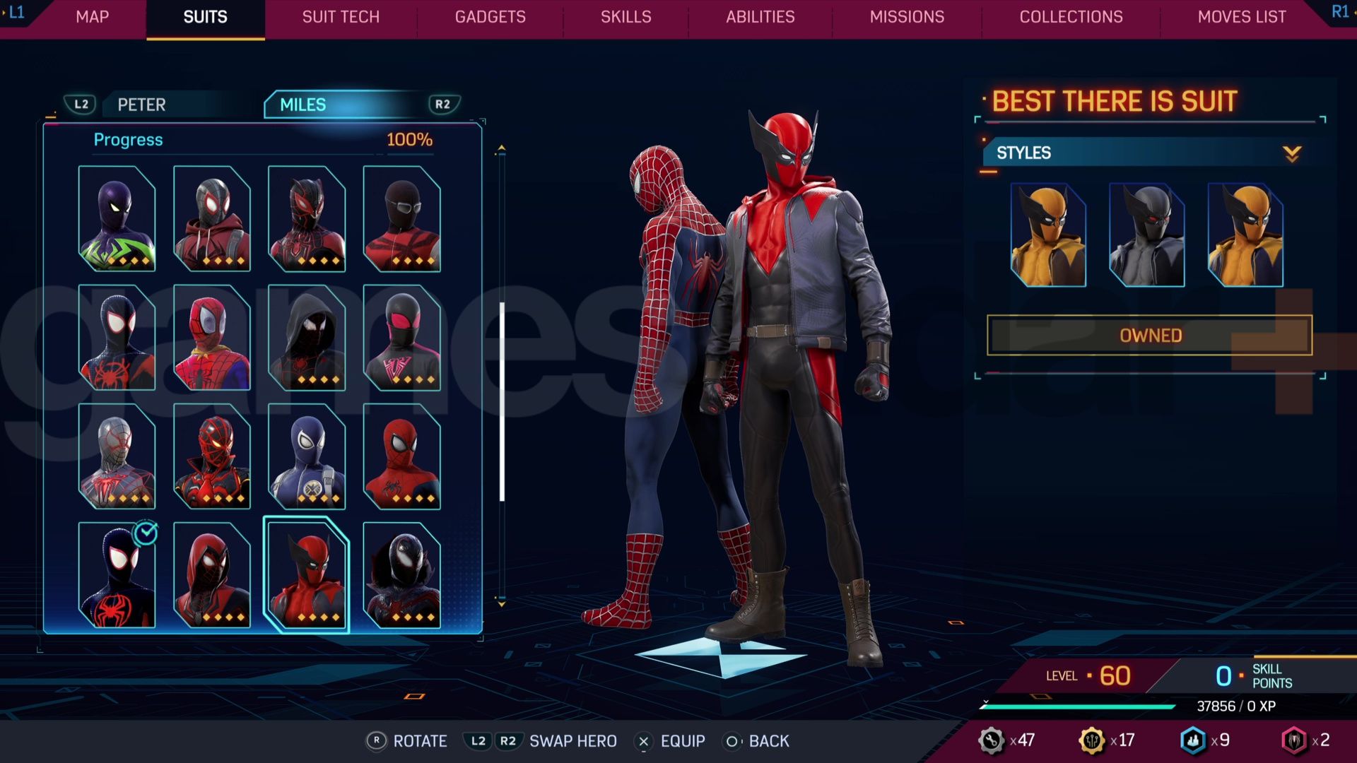 Marvel's Spider-Man 2 Anzüge und Kostüme