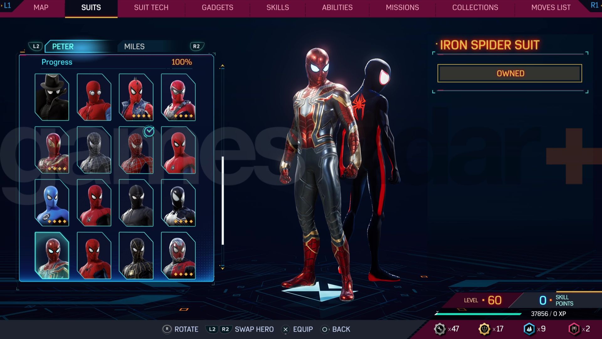 Trajes y disfraces Marvel's Spider-Man 2