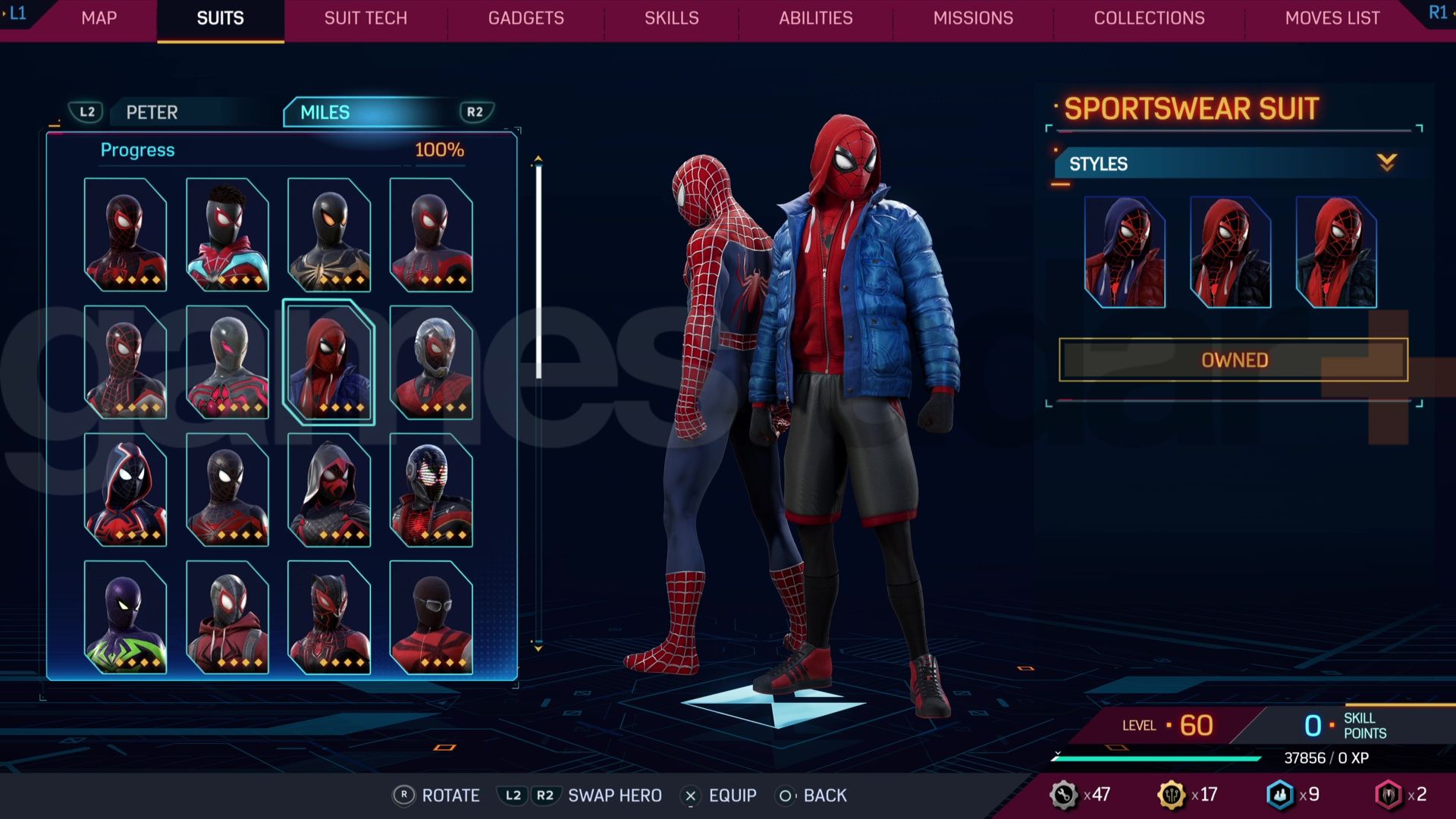 Marvel's Spider-Man 2 Anzüge und Kostüme