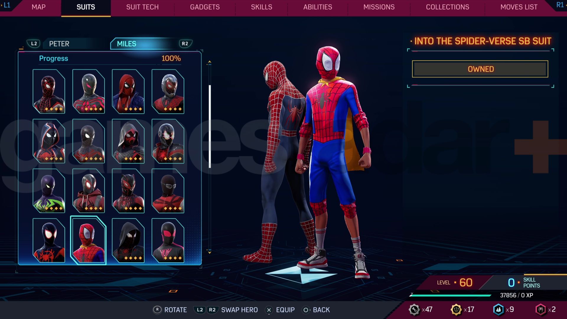 Marvels Spider-Man 2 kostymer och dräkter