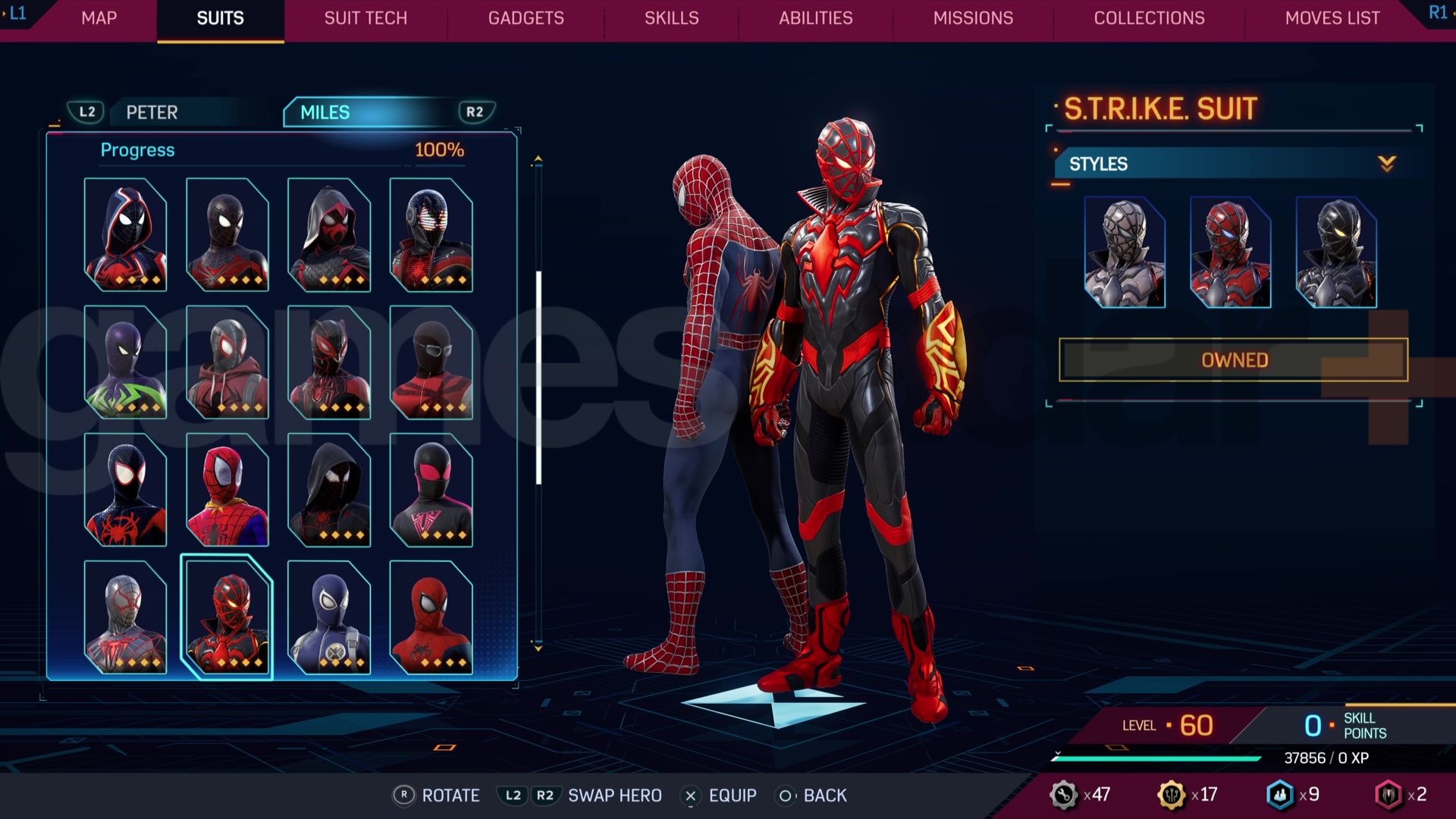 Trajes y disfraces Marvel's Spider-Man 2