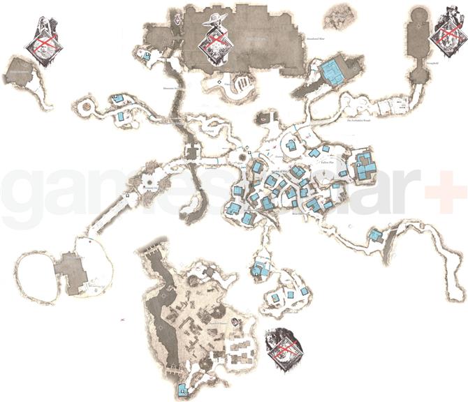 resident evil 4 village item map