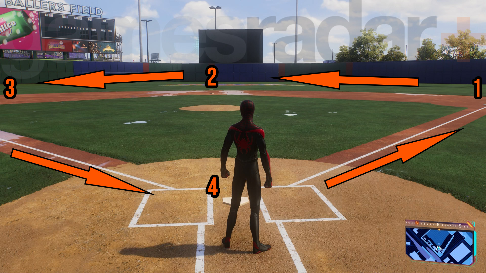 Spider-Man 2 Round the Bases