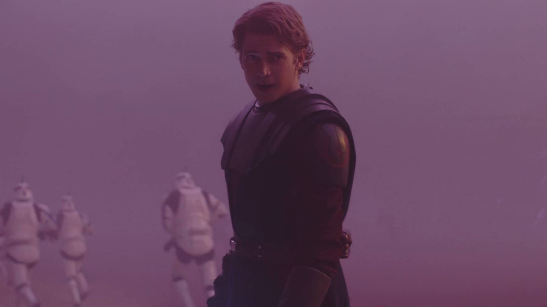 Hayden Christensen jako Anakin Skywalker ve filmu Ahsoka