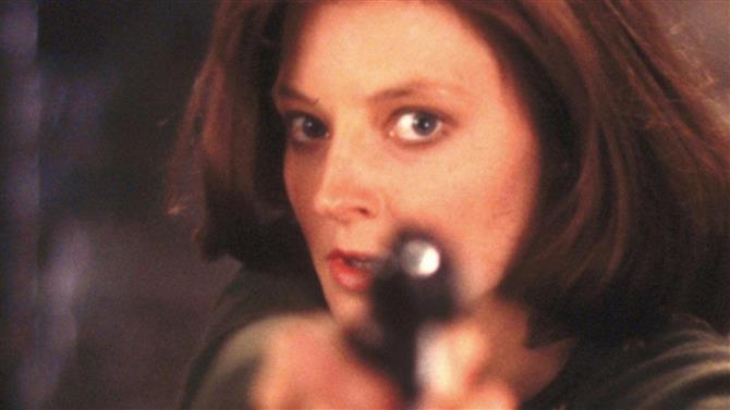 Jodie Foster em Silence of the Lambs