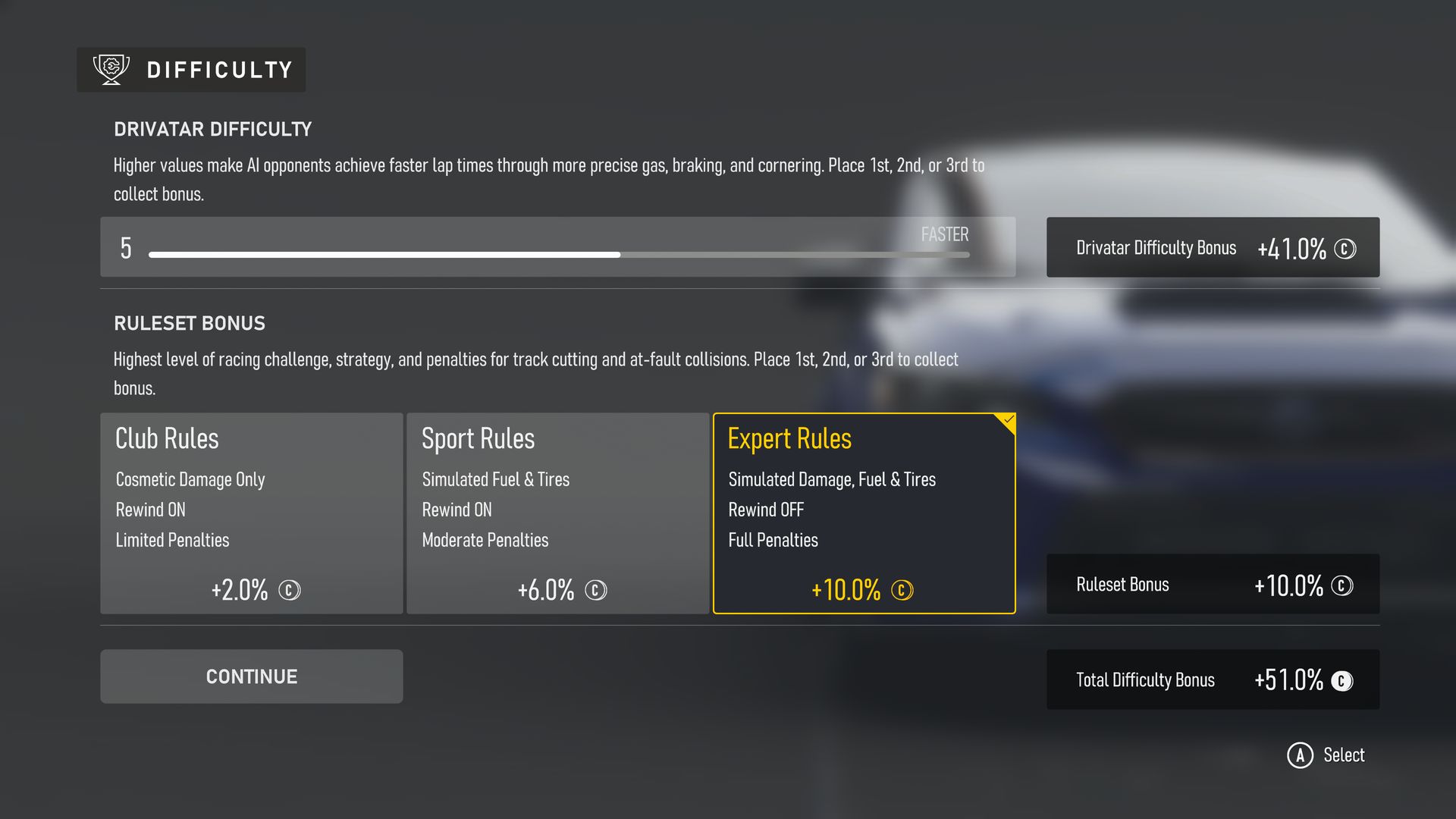 Forza Motorsport eftertexter