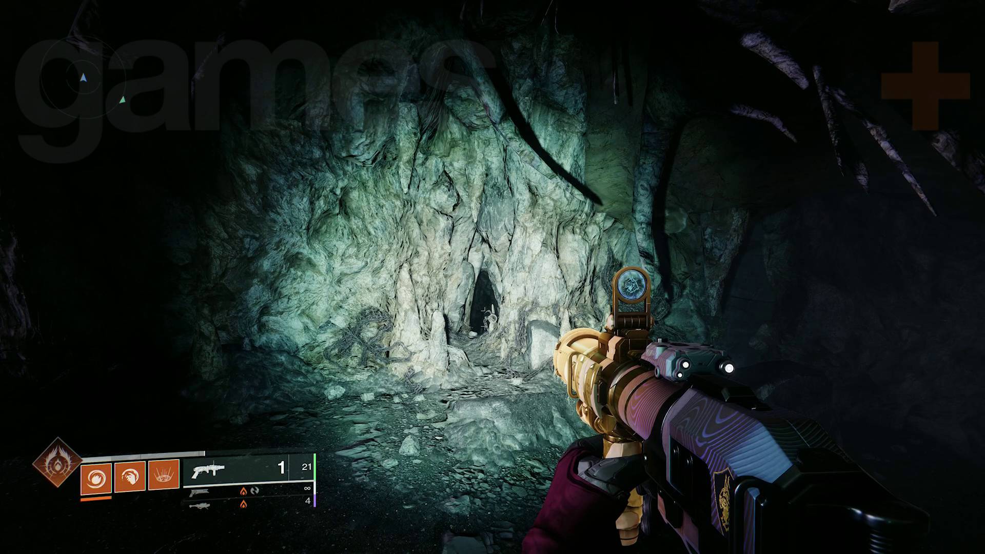 Destiny 2 Lost Encryption Bits Vzdušné eso cystový otvor jeskyně