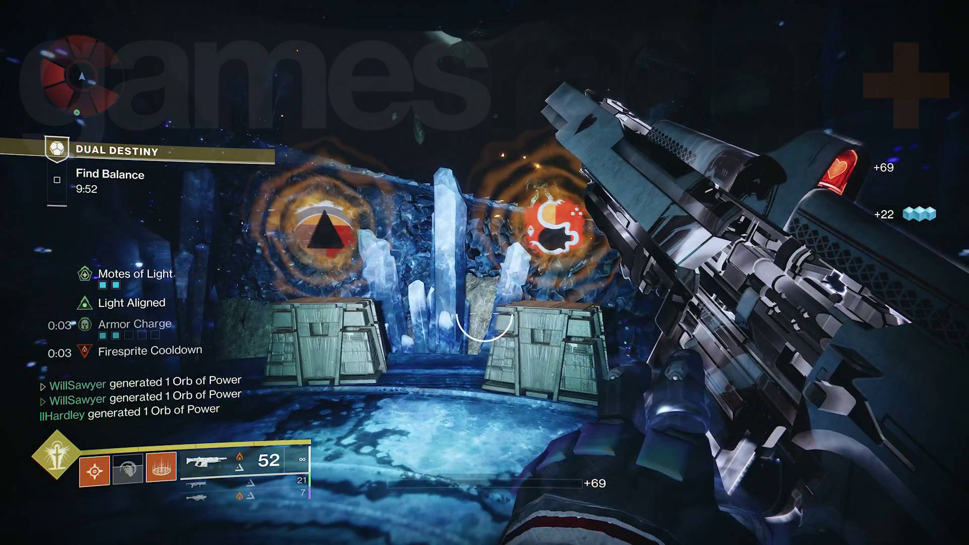 Destiny 2 Podwójne przeznaczenie misja egzotyczna jaskinia dwa symbole