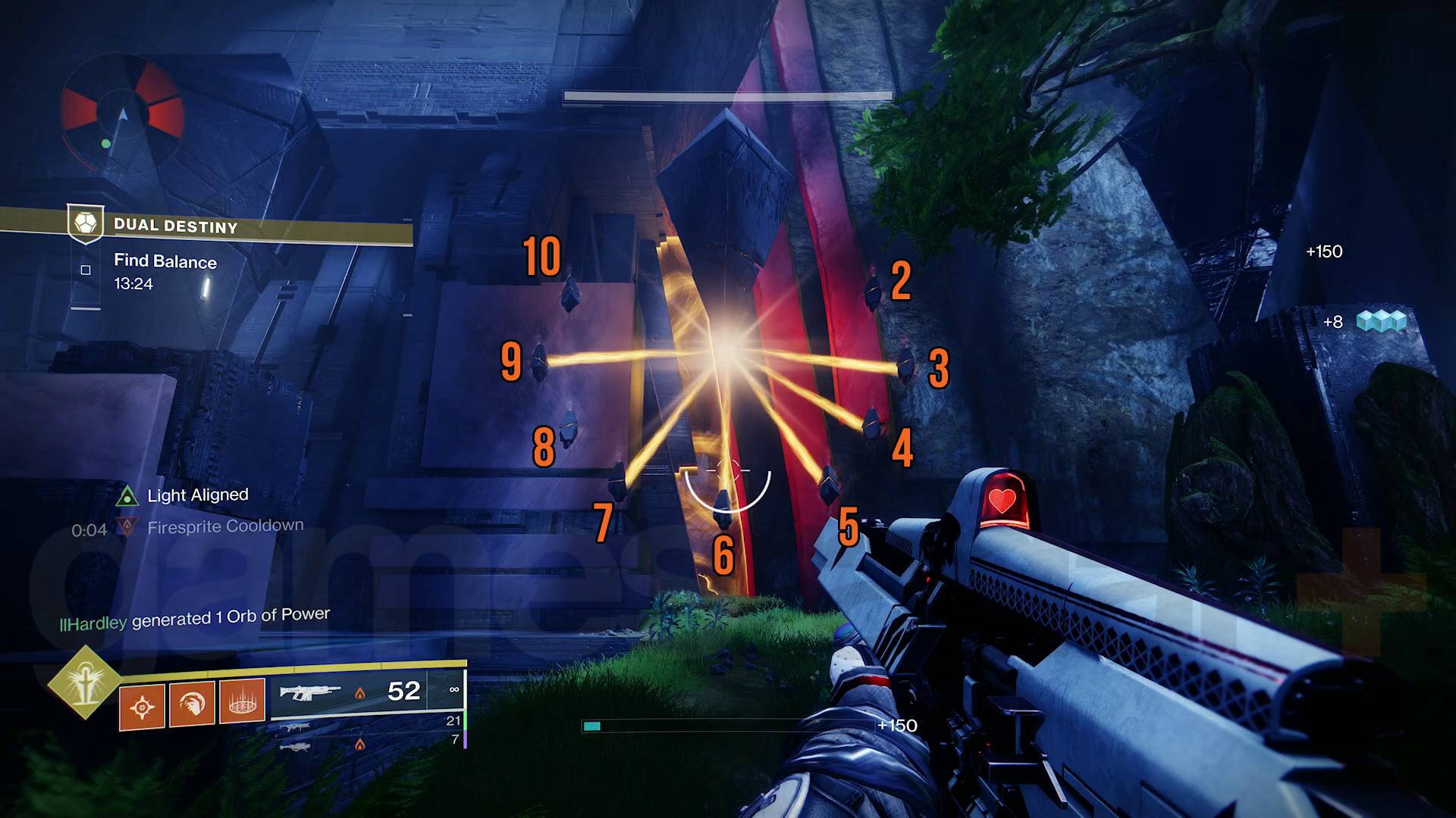 Destiny 2 Dual Destiny exotische missie intrusie gebied klokgezicht puzzel