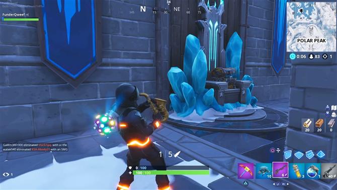 Fortnite Week 7 Secret Battle Star Standort Wo Man In Polar Peak - fortnite week 7 secret battle star standort