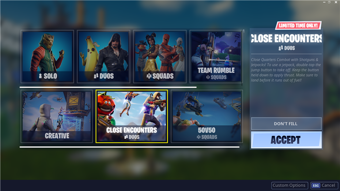 presque rien ne reste pareil dans fortnite que cela vous plaise ou non en fait les seules constantes sont les trois modes de jeu principaux solo - construction mode creatif fortnite