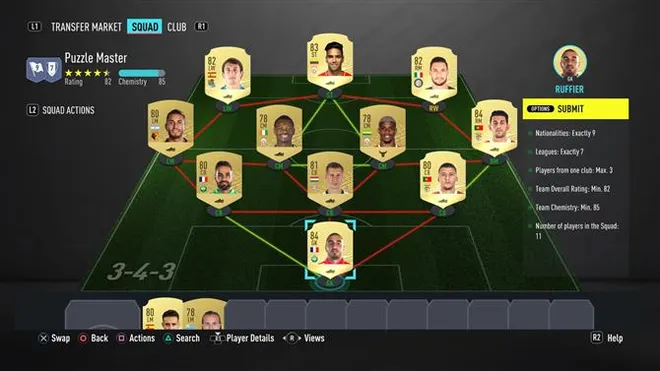 FIFA 20 Puzzle Master SBC: Olcsó megoldás a Squad Building Challenge számára