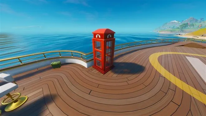 Fortnite-Telefonzellenstandorte: Öffnen von Türen mit ID-Scannern