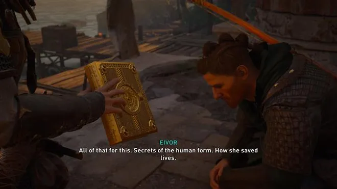 Assassin’s Creed Valhalla Leechbook Keep it or Burn It választás – Mit válasszon