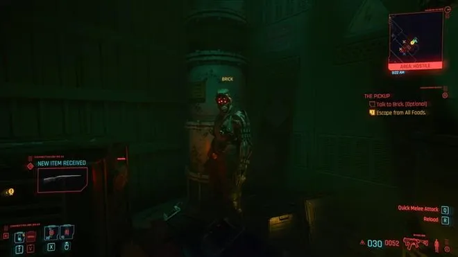 Wie man Brick in Cyberpunk 2077 befreit und die Tür öffnet