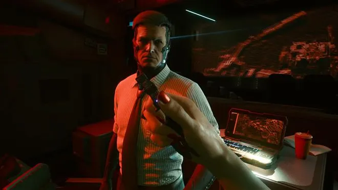 Cyberpunk 2077 NetWatch Agent: Sollten Sie ihn außer Gefecht setzen oder ihn die Daten nehmen lassen?