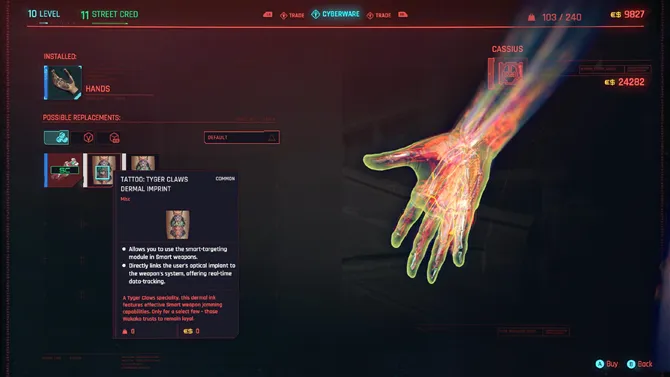 Cyberpunk 2077 Gig belønner seg