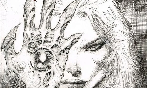Witchblade # 1/2 Kickstarter eksklusivt deksel