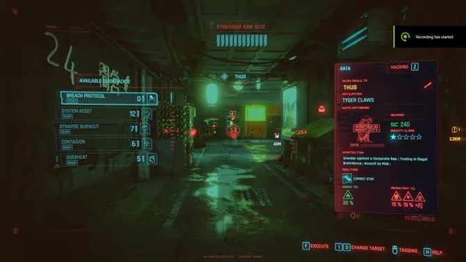 Cyberpunk 2077 quickhack