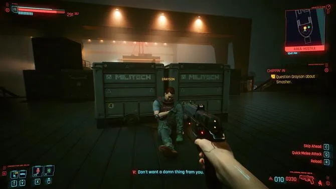 Cyberpunk 2077 dreper Grayson