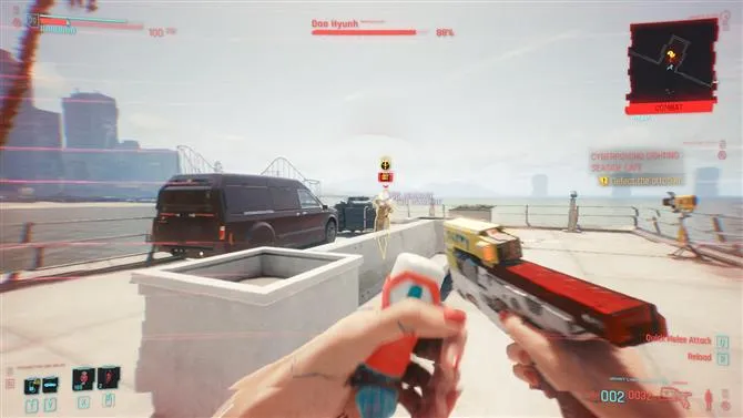 Cyberpunk 2077 Cyberpsycho Sighting: Seaside Cafe