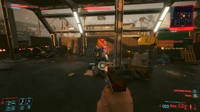 Cyberpunk 2077 Cyberpsycho Sighting: Discount Doc