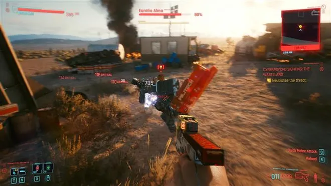 Cyberpunk 2077 Cyberpsycho Sightings: Mind a 17 Cyberpsycho helyszín
