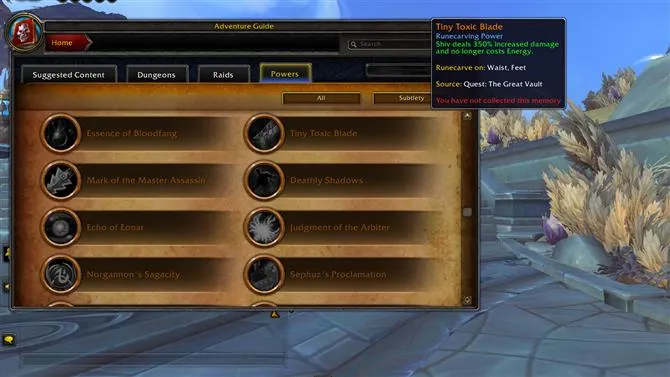 World Of Warcraft Final Pieces Quest