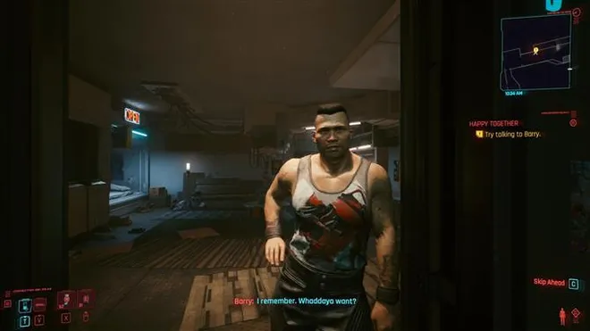 Cyberpunk 2077 Happy Together: Wie man die Mission mit Barry, der Nische und den Bullen löst