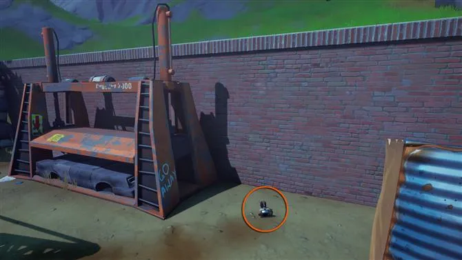 Fortnite bildeler lokasjoner Kompakte biler