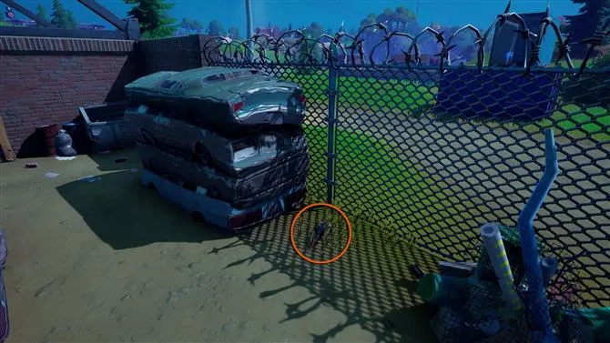 Fortnite bildeler lokasjoner Kompakte biler