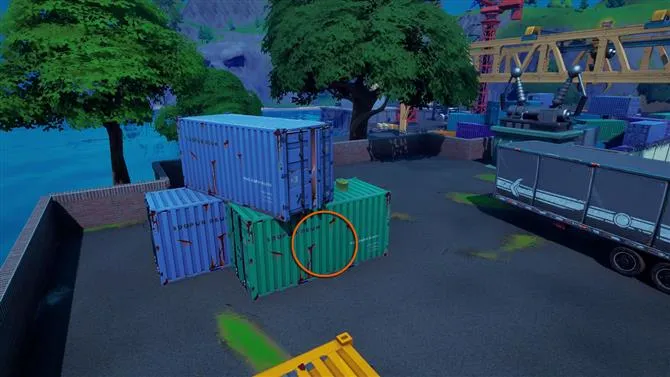 Fortnite bildeler steder Dirty Docks