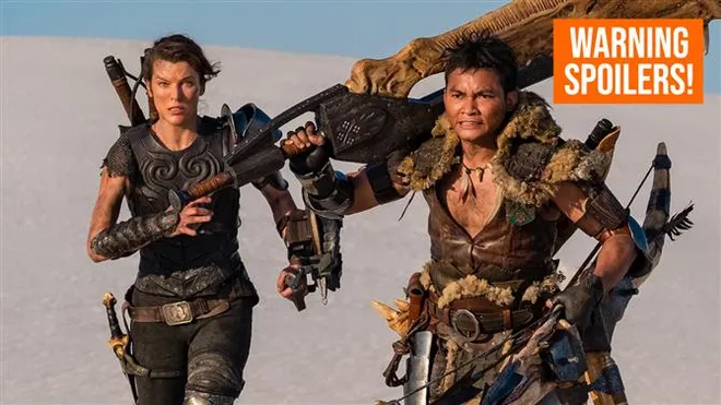 Spiegazione del finale del film di Monster Hunter: risposte alle tue domande più grandi