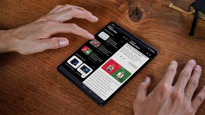 Samsung Galaxy Z Fold 3 zum Anfassen: ein Luxusgerät mit riesigem Multitasking-Potenzial