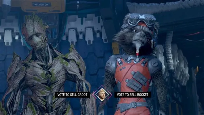 Grootot vagy rakétát adjon el a Galaxis őrzőiben?