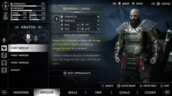 Wie man die Berserker -Rüstung bekommt und alle Berserker -Grabsteine ​​in God of War Ragnarok besiegt